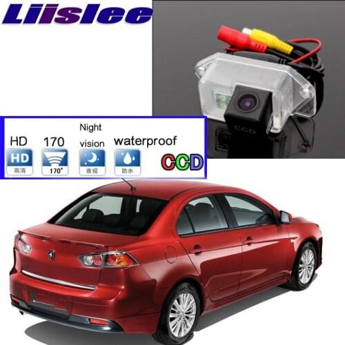 Car Camera For Proton Inspira 2007~2016 High Reverse Rear View Waterproof Back Up Camera For PAL To Tuning | CCD + RCA Connecror