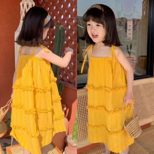 Childrens Bohemian Long Skirt Summer Girl Sling Skirt Childrens Skirt Childrens Wear