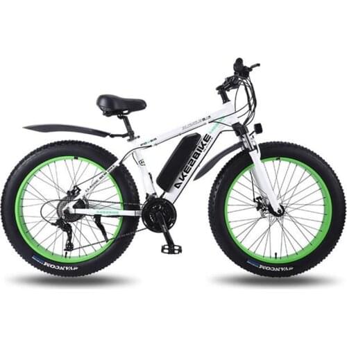 Electric Off Road Bike 2 Wheel Electric Bicycles Fat Tires 26 Inch 36V Single Motor 350W Beach/Snow Powerful Electric Bicycle