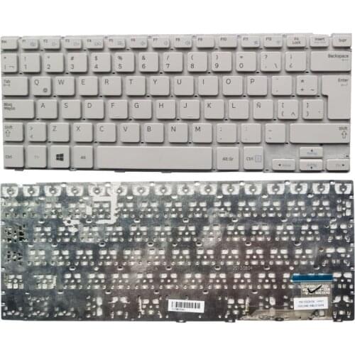 NEW Latin/LA laptop Keyboard for SAMSUNG 905S3G 915S3G NP915S3G NP905S3G white no frame no backlight