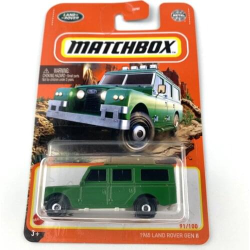 2021 Matchbox Cars 1965 LAND ROVER GEN Ⅱ 1/64 Metal Diecast Collection Alloy Model Car Toys