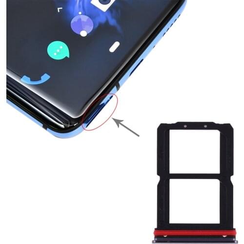 SIM Card Tray + SIM Card Tray for OnePlus 7 / 6T / 6 / X / 5 / 5T A5010 Dual SIM Cards Tray Replacement Parts