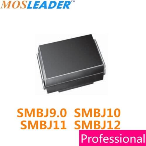 Mosleader 750pcs DO214AA SMB SMBJ9.0 SMBJ9.0A SMBJ9.0CA SMBJ10 SMBJ10A SMBJ10CA SMBJ11 SMBJ11A SMBJ11CA SMBJ12 SMBJ12A SMBJ12CA