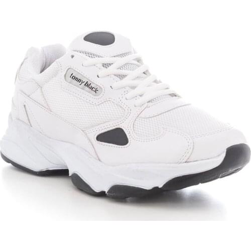 TONNY black mens white sports shoes casual shoes running walking Trekking shoes clothing fashion products