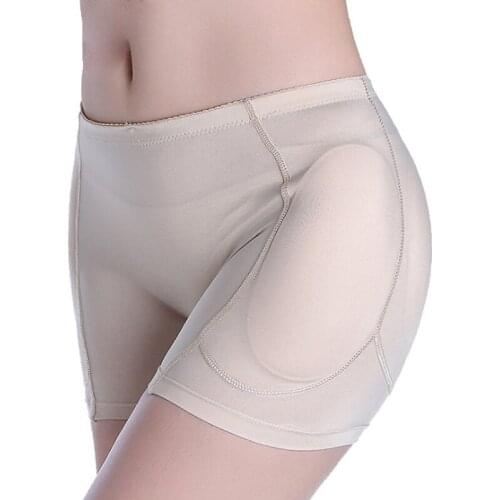 Control Panties With Hips Pads Butt Enhancer Lifter Sexy Shapewear For Women Big False Buttocks Underwear Corrective Body Shaper