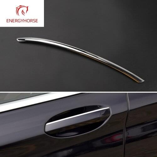 Outer Door Handle Electroplating Strip Bright Metal Strip Accessories For BMW 7 Series G12 51217472725