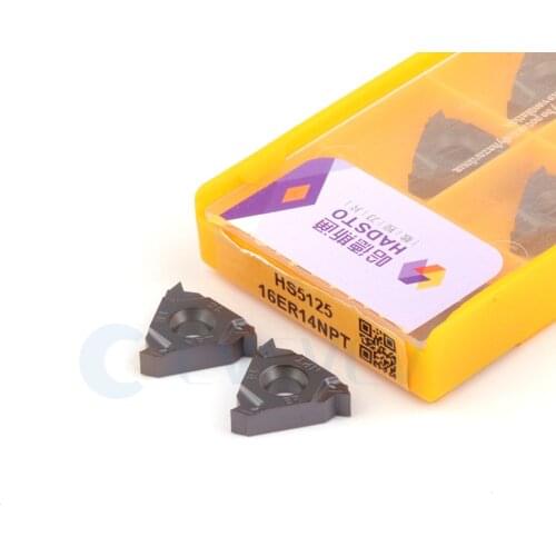 10 pcs 16IR 16ER 115NPT 14NPT 18NPT HS5125 High-performance CNC machine tool internal thread external thread insert lathe blade