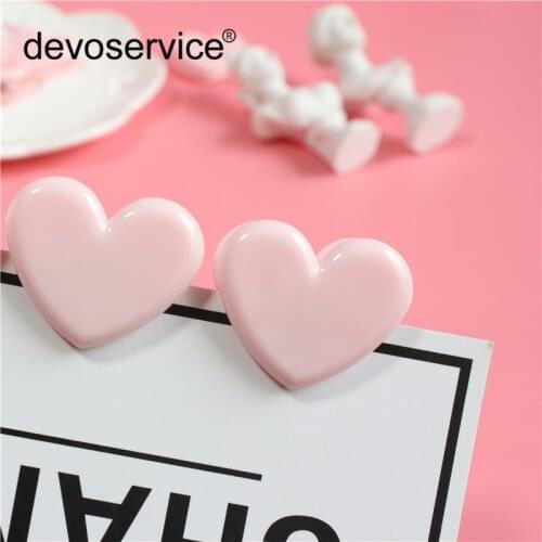 10 Pcs/Lot Pink Love Decoration Clips Cute Heart Paper Clip for Memo Photo Wedding Stationery Girl Gift Office School Supplies