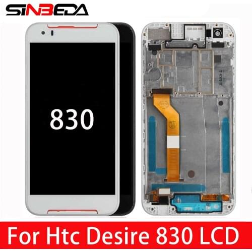 Original 5.5" LCD For HTC Desire 830 LCD Touch Screen Frame Digitizer Assembly For HTC Desire 830 LCD Display Replacement Parts