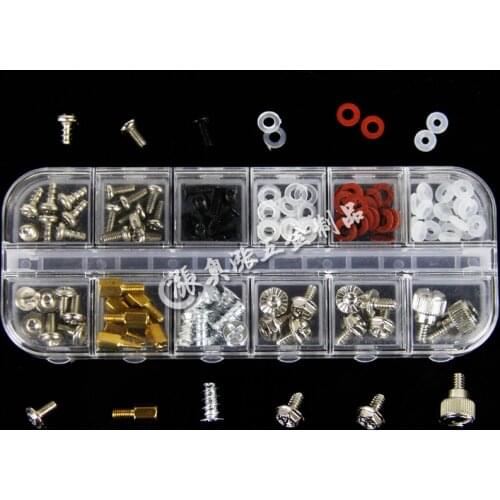 1box Desktop Computer Host Chassis Repair Power Video Cards Motherboard Hard Disk Small Screws Screw Sets Accessories Parts