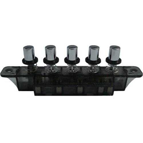 1PCS Durable Multifunctional Power Switch Button Range Hood Keyboard Switch MQ165 AC 250V 4A 5 Pushbutton Switches For RangeHood