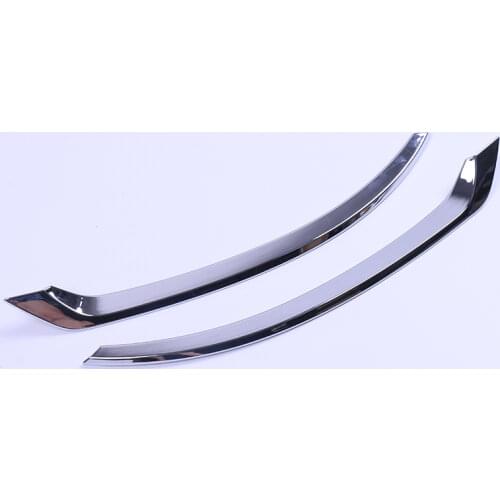 2016 Accessories 2pcs ABS Chrome REAR FOG LAMP COVER TRIM FITS FOR VOLVO XC90 2015 2016 2017 2018 2019 Car styling