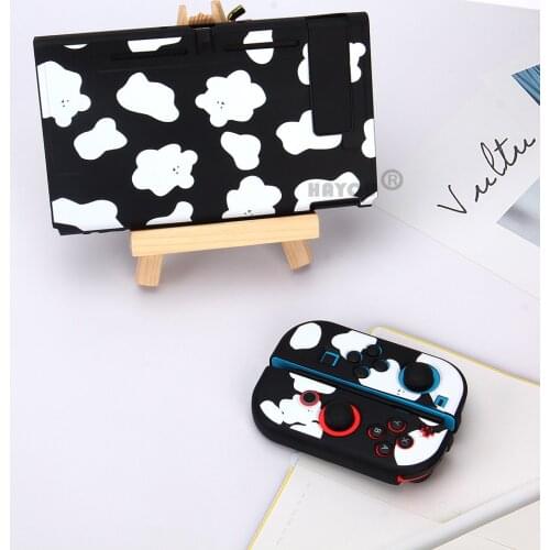 2021New TPU Soft Protective Case Shell for Nintendo Switch Game Console Full Cover Split Shell Joy-Con Case for Switch Accessory