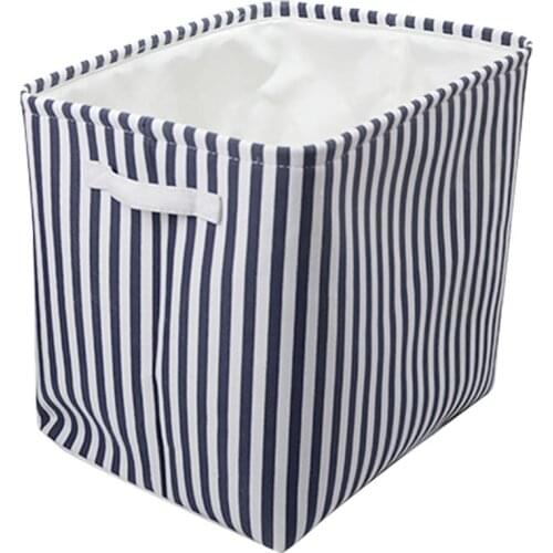 Big Drawstring Dust Storage Basket Cotton And Linen Rectangular Home Bathroom Dirty Clothes Storage Bag Foldable Laundry Hamper