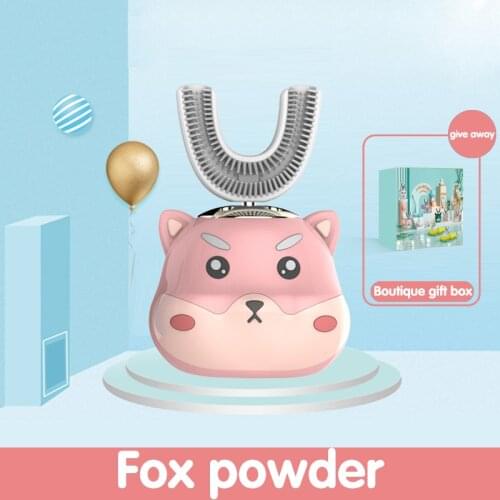 360 Degrees XaoMi U Electric Automatic Ultrasonic Toothbrush Silicon Brush Cartoon Children Pattern Children