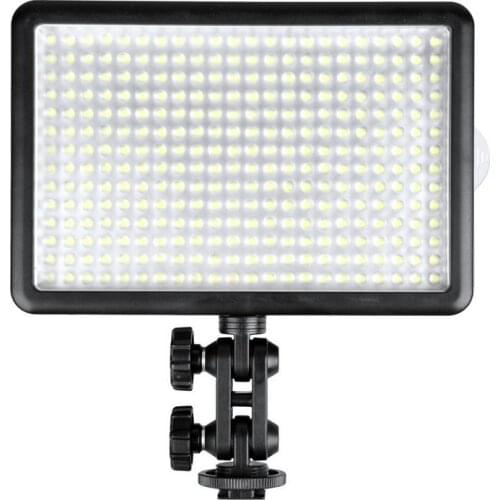 Godox LED308C Bi-Color 3300K-5600K LED Video Light Lamp for DV Camcorder Camera +Remote+Handle Grip