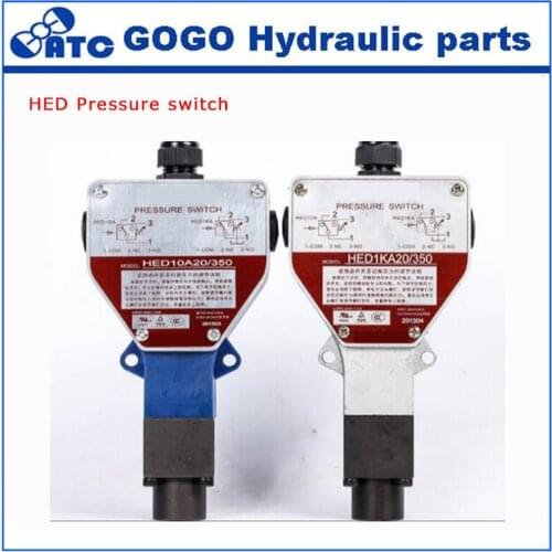 HED of HED1,HED2,HED3,HED4,HED5,HED8 piston type hydraulic pressure switch