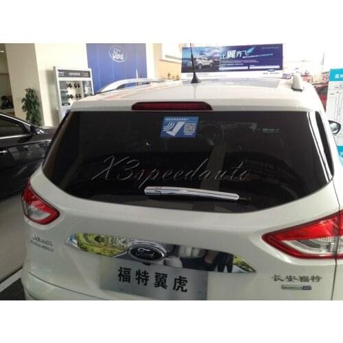 ABS Plastic Chromed Wiper Nozzle Trim For Ford Escape Kuga 2013