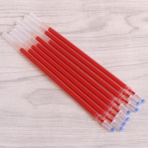 8Pcs/Set 0.5mm Tip Gel Ink Pen Refills Smooth Writing Study Office Supplies