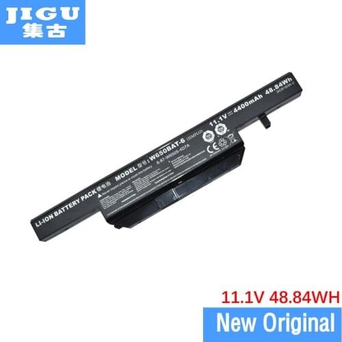 JIGU Original 6-87-W650S-4D4A2 W650BAT-6 Laptop Battery For CLEVO W655SB W650RZ W650SR W650SZ W670SZQ W650SC W651SF W670SR