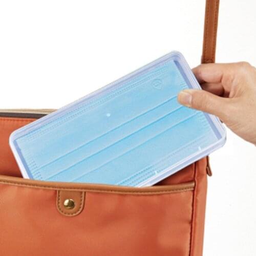 Portable Disposable Face Masks Organizer Dustproof Moisture-Proof Cover Holder Mask Storage Seal Box Household Accessories