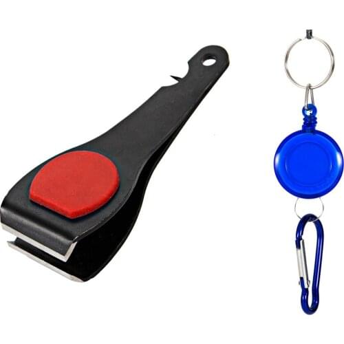 Portable Fishing Line Cutter Clipper Clip Pin Outdoor Portable Elastic Rope Thread Easy Fishing Carrying Fishing Tackle