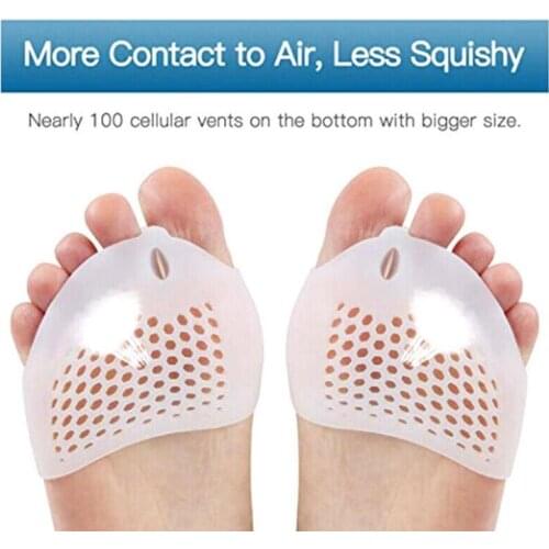 2pcs Bunion Corrector Toe Separator Hallux Valgus Foot Care Orthotics Protector Bones Overlapping Pedicure Silicone Tool Divider