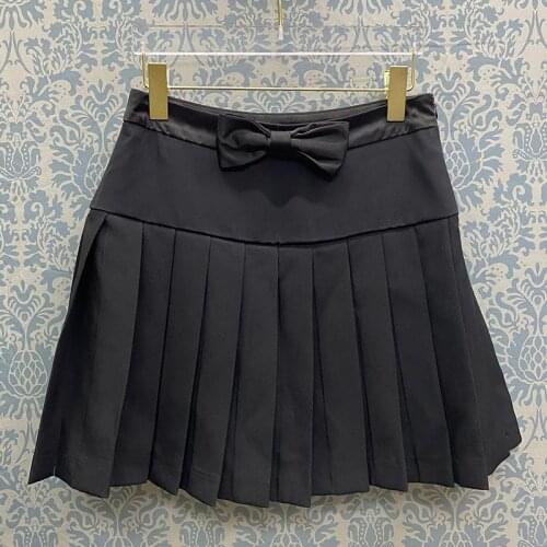 Spraying Women's Pleated Skirts