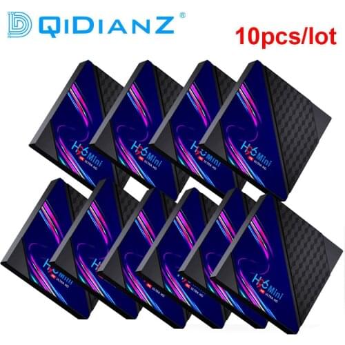 10pcs Android 10 H96 MINI V8 RK3228A Rockship Android TV Box 2GB 16GB 2.4G Wifi Google Play H96Mini Media Player H96 MAX