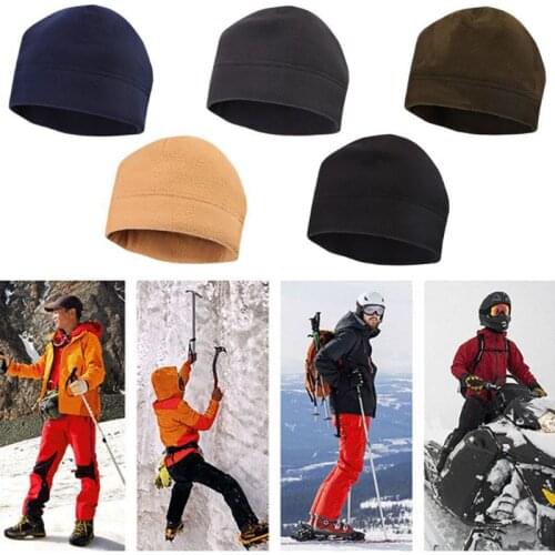 Outdoor Sports Military Tactical Fleece Hat Camping Hiking Caps Fishing Cycling Hunting Warm Windproof Winter Cap