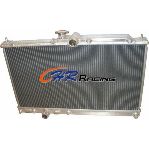 50mm Aluminum radiator for Mitsubishi Lancer EVO7 EVO8 EVO9 EVO 7 8 9 YEAR 01-07