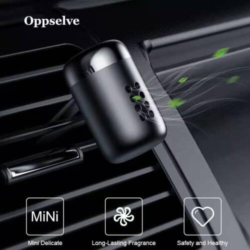 Car Mini Aromatherapy Metal Holders Aromatherapy Sticks Purifier Solid Perfume Diffuser Sticks Car Air Vent Freshener Stand Clip