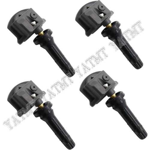 Car 4 PCS Tire Pressure Sensor TPMS 52940L1100 433MHz For Hyundai Sonata DN8 2019-2020, For KIA Seltos 2019-2020