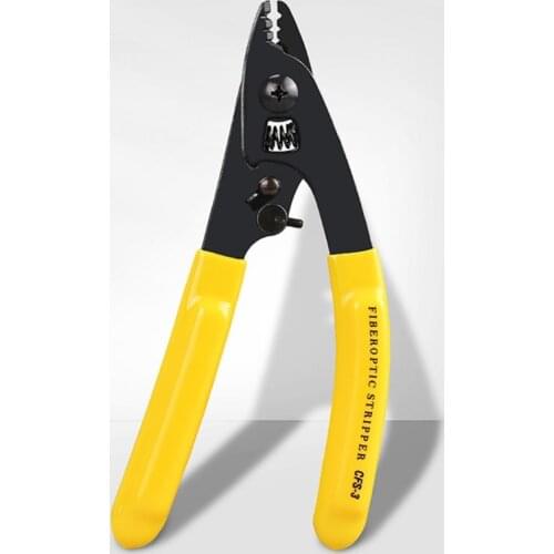 CFS-3 Three-port Fiber Optical Stripper Pliers Wire Strippers for FTTH Tools Optic Stripping Plier Tool