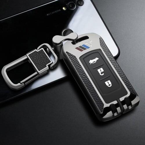 Car key case cover bag fob for MITSUBISHI OUTLANDER Lancer EX ASX RVR colt Grandis Pajero sport L200 Eclipse Cross key case