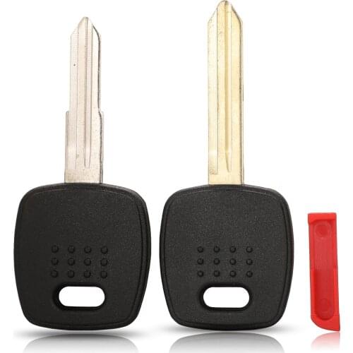 Jingyuqin New Transponder Chip Holder Car Key Blank For Nissan Key Case Cover With Chipset