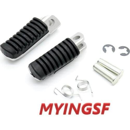 For KAWASAKI ER6N NINJA 650R 1000 Z1000SX VERSYS 650 1000 Z1000 Z750S Z900RS Motorcycle Rider Front Foot Pegs Footrest Adapters
