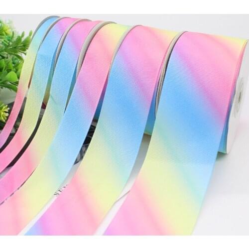 Grosgrain Ribbon 22Meters/25Yards/Roll Striped Band Ribbons Wedding Christmas Cake Gift Box Wrap Ribbons Flower Packaging Ribbon