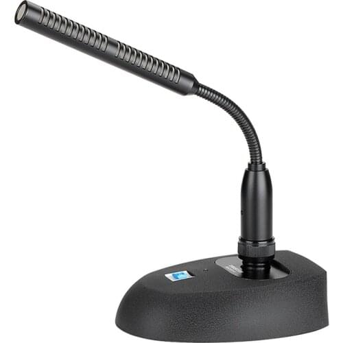 Takstar MS200-4 Conference Microphone Wired Capacitor Goose Microphone Use gold coating sound head Table Conference Microphone