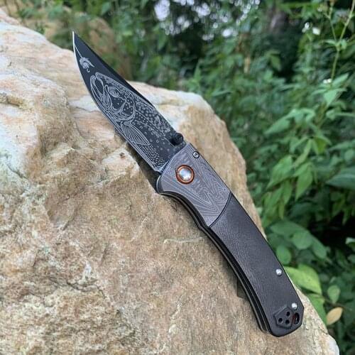 Aviation Aluminum Folding Blade Knife EDC Multi-functional tool Gift High Hardness Portable Outdoor Rescue Knives BM15080