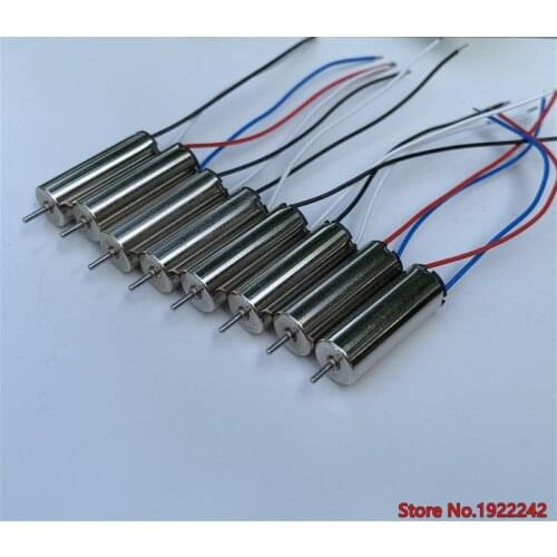 Brand new 617 airplane model motor 3V 3.7V 50000rpm 6*17mm coreless motor DIY