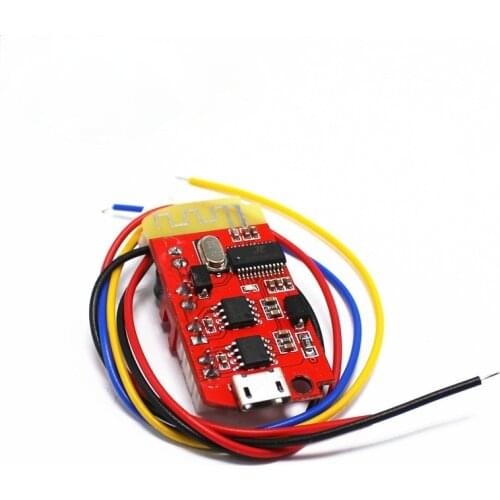 CT14 Micro 4.2 Stereo Bluetooth Power Amplifier Board Module 5VF 5W+5W Mini with Charging Port for Refitting Idle Sound Box