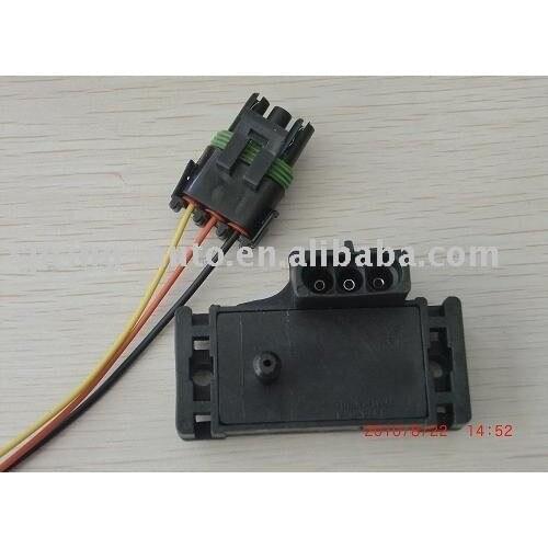 High quality Guaranteed 100% gm12223861 map sensor with connector