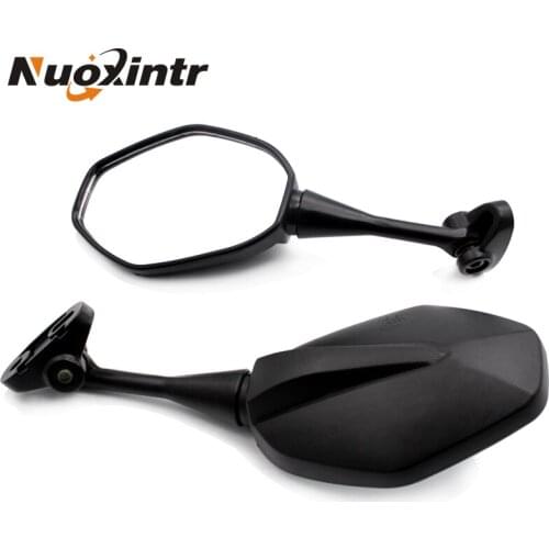 Nuoxintr Rear View Mirrors Motorcycle Side Mirror For Honda HYOSUNG GT125R/GT250R/GT650R/GT650S Kawasaki Ninja250R