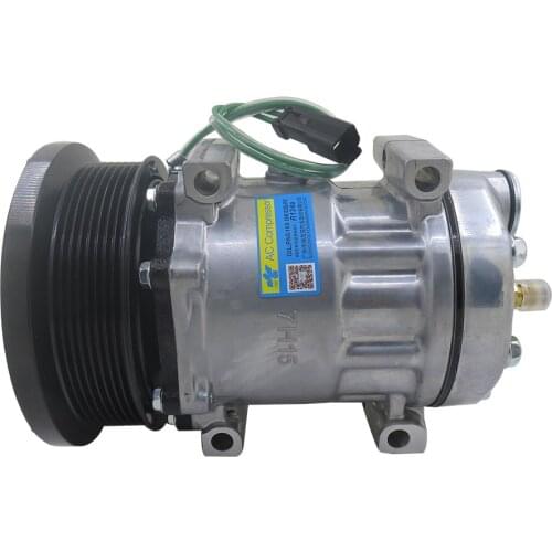 1630872 3949671 277-7245 SD7H15 4769 4301 4302 4840 4355 Air Auto AC Compressor for Car Trator Caterpillar Trucks 8PK 24V