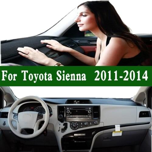 Fits Toyota Sienna XLE AWD ASL30 SE XL30 GSL30 GSL35 L3 2011 2012 2013 2014 Dashmat Dashboard Cover Pad Dash Mat Carpet