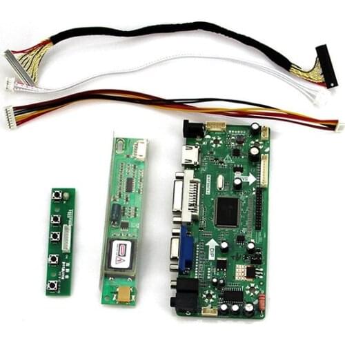 M.NT68676 LCD/LED Controller Driver Board For LP154WX4-TLC1 B154EW08 (HDMI+VGA+DVI+Audio)