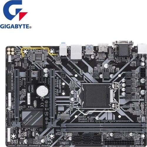 For Gigabyte GA B360M HD3 Motherboard LGA 1151 For Intel B360 Used Desktop Mainboard USB SATA PCI-E X16 3.0