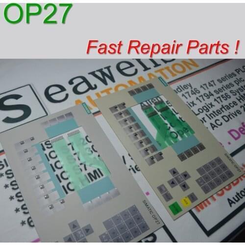 6AV3627-6LK00-0AA0 OP27 Membrane Keypad for SIMATIC HMI Panel repair~do it yourself, Have in stock