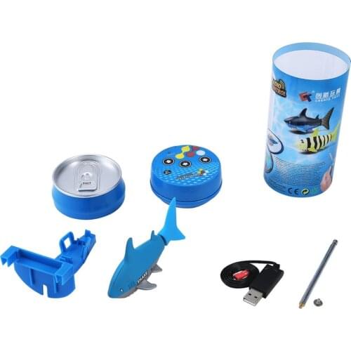 3310B 3CH RC Shark Durable Fish Boat Submarine Mini Radio Remote Control Electronic Toy Kids Birthday Gift